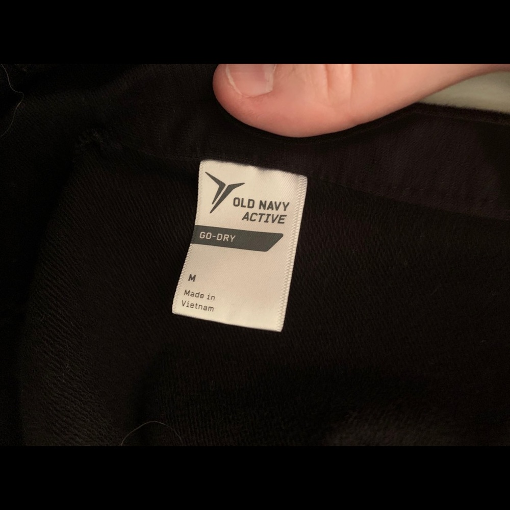 Old Navy M Lattice Back, Active Sweatshirt, Black - Picture 4 of 16